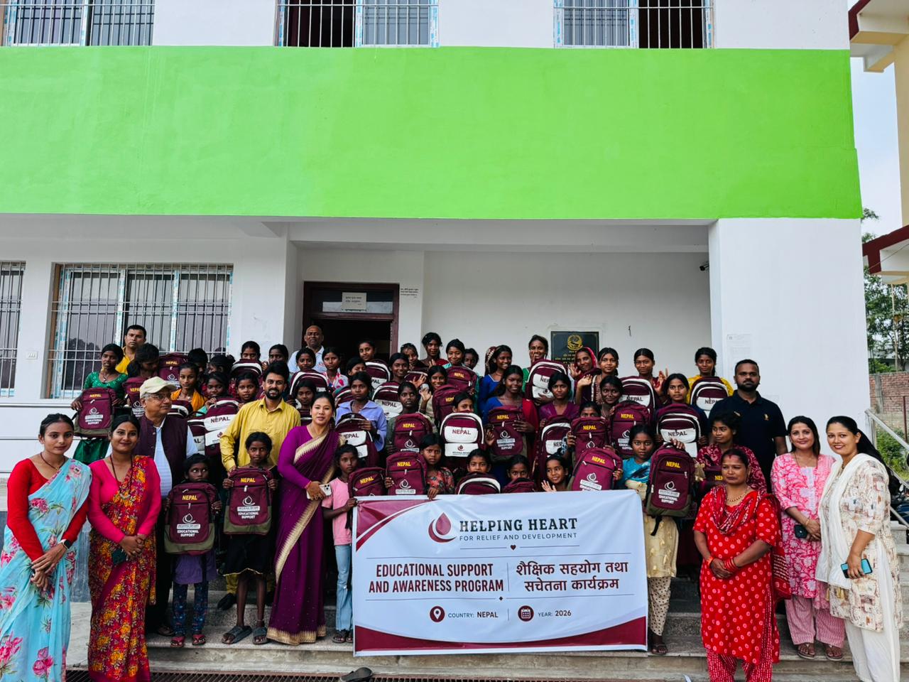 Education Support Program Brings Hope to Karjanha Municipality